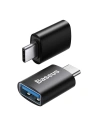 Hurtownia GSM - Adaptér Baseus Ingenuity USB-C/USB-A OTG (černý) - BSU4162 - {ean13} - Hurt