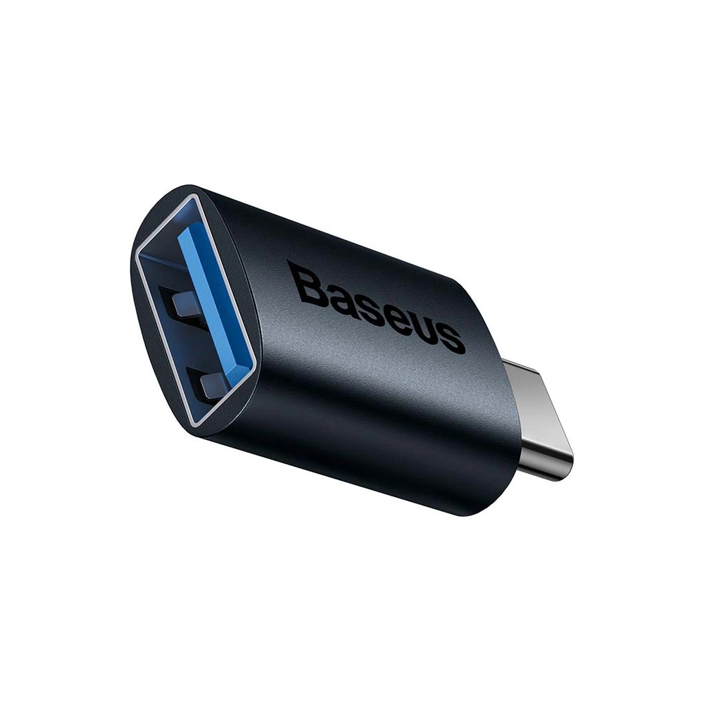 Hurtownia GSM - Adaptér Baseus Ingenuity USB-C/USB-A OTG (modrý) - BSU4163 - {ean13} - Hurt