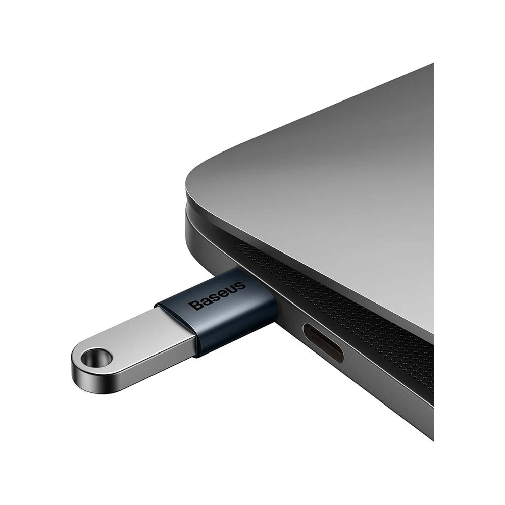 Hurtownia GSM - Adaptér Baseus Ingenuity USB-C/USB-A OTG (modrý) - BSU4163 - {ean13} - Hurt