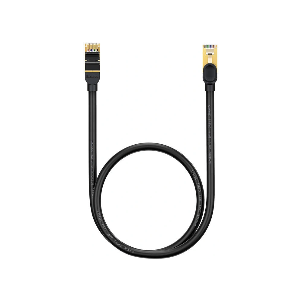 Hurtownia GSM - Cablul de rețea Baseus Ethernet RJ45 10Gbps, 0,5m (negru) - BSU4164 - {ean13} - Hurt