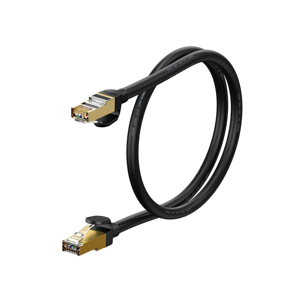 Hurtownia GSM - Cablul de rețea Baseus Ethernet RJ45 10Gbps, 0,5m (negru) - BSU4164 - {ean13} - Hurt