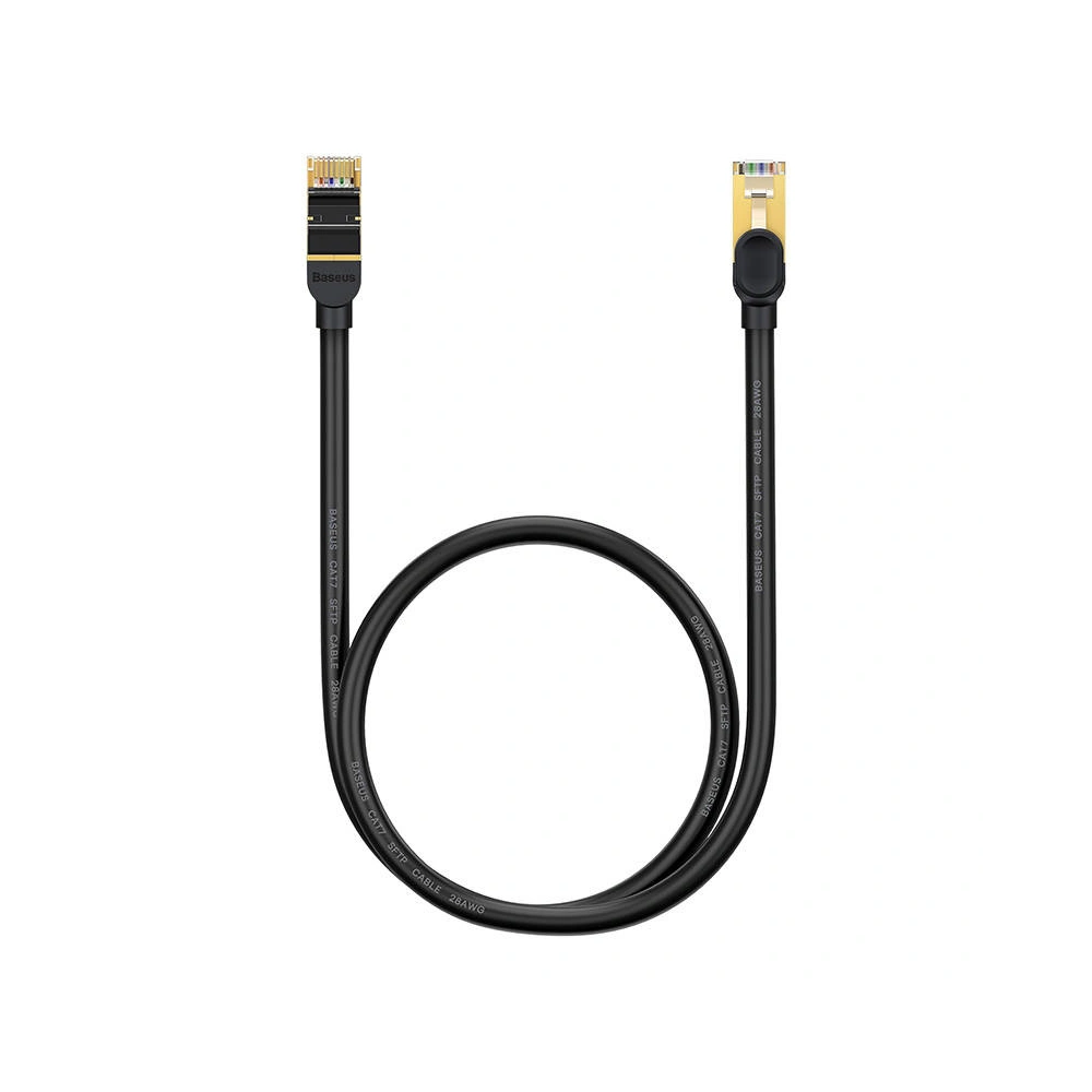 Hurtownia GSM - Cablul de rețea Baseus Ethernet RJ45 10Gbps, 1m (negru) - BSU4165 - {ean13} - Hurt