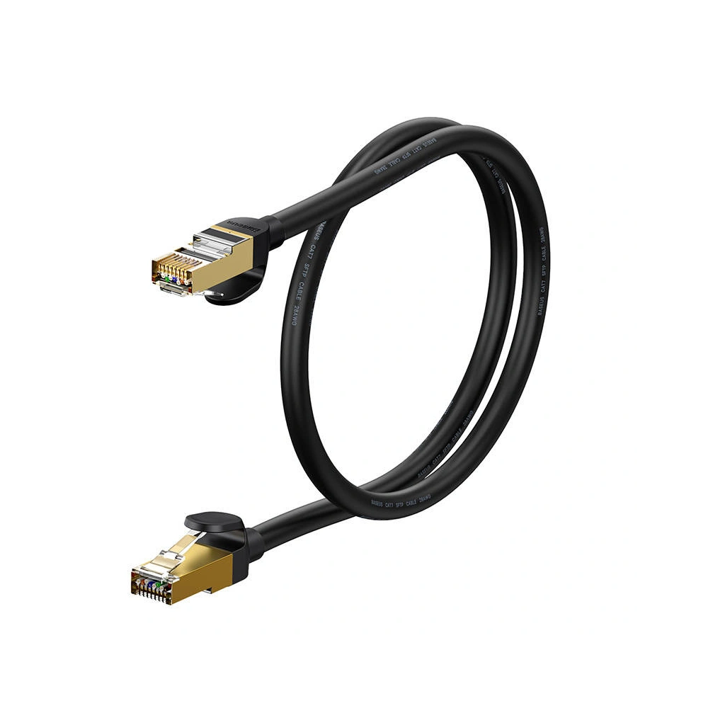 Hurtownia GSM - Cablul de rețea Baseus Ethernet RJ45 10Gbps, 1m (negru) - BSU4165 - {ean13} - Hurt