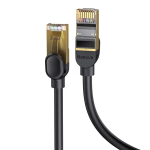 Hurtownia GSM - Hálózati kábel Baseus Ethernet RJ45 10Gbps, 1m (fekete) - BSU4165 - {ean13} - Hurt
