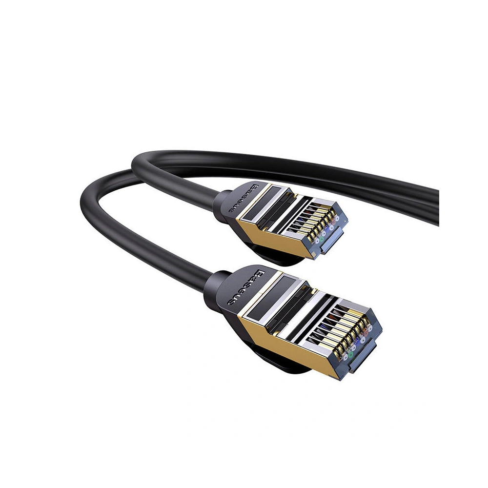 Hurtownia GSM - Cablul de rețea Baseus Ethernet RJ45 10Gbps, 1m (negru) - BSU4165 - {ean13} - Hurt