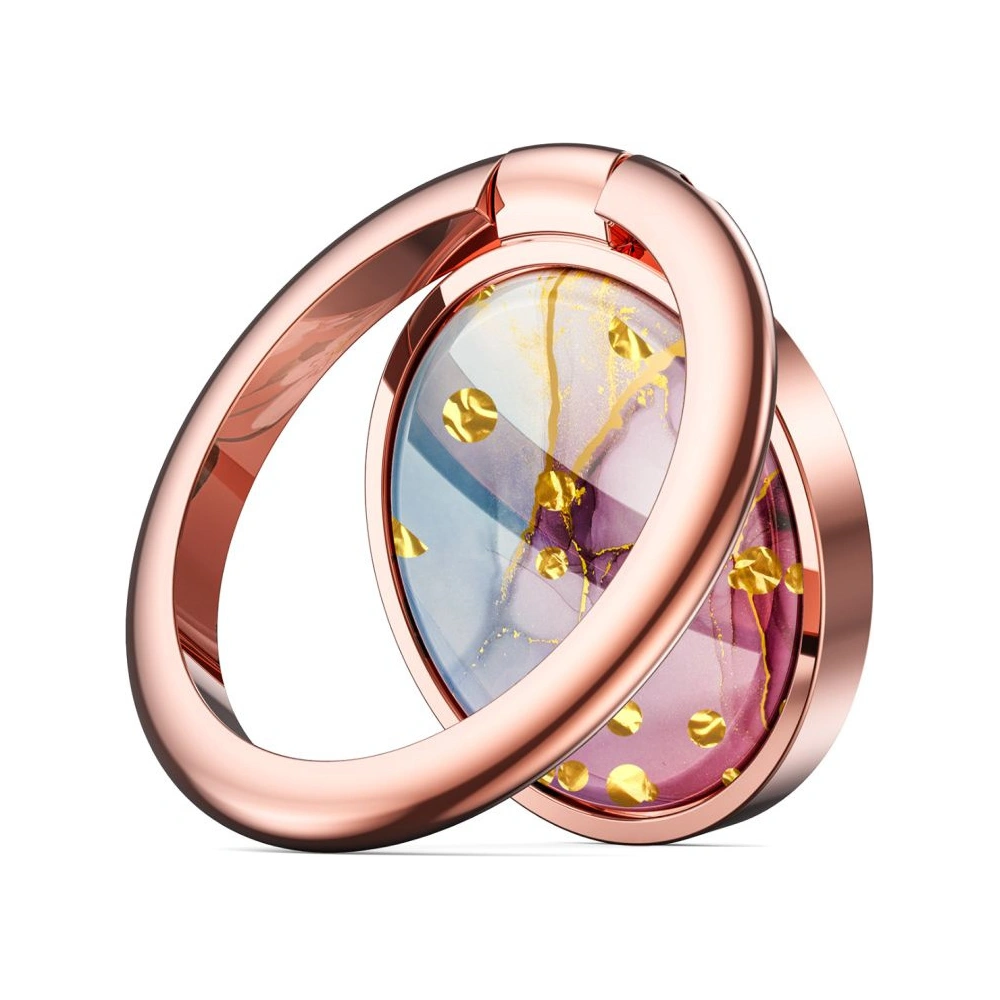 Hurtownia GSM - Uchwyt pe deget Tech-Protect Magnetic pentru telefon Ring Marmură Roz - THP1937 - {ean13} - Hurt