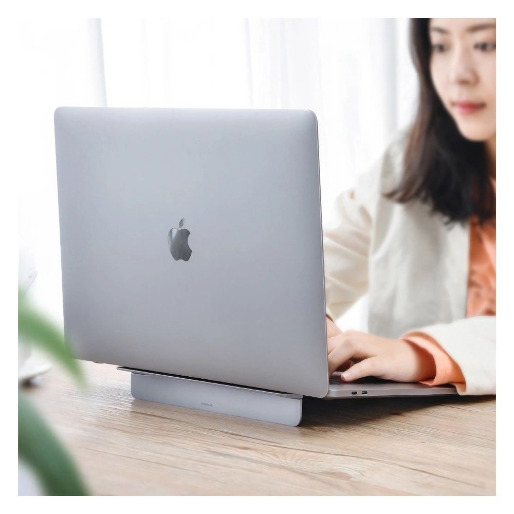 Hurtownia GSM - Laptop állvány Baseus Apple MacBook összecsukható ezüst színben - BSU4166 - {ean13} - Hurt
