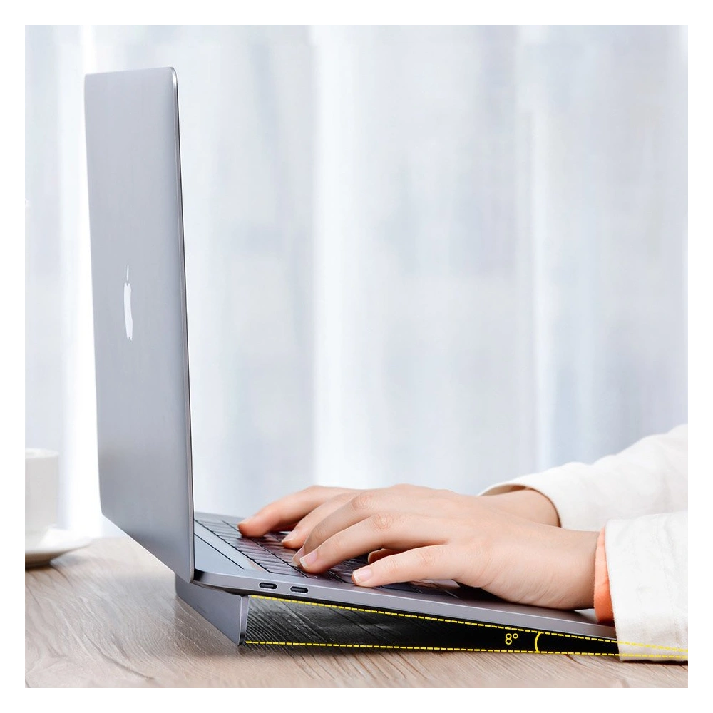 Hurtownia GSM - Laptop állvány Baseus Apple MacBook összecsukható ezüst színben - BSU4166 - {ean13} - Hurt