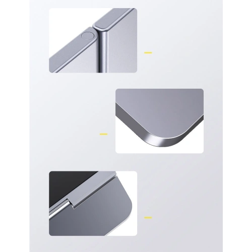 Podstawka pod laptopa Baseus Apple MacBook składana srebrny