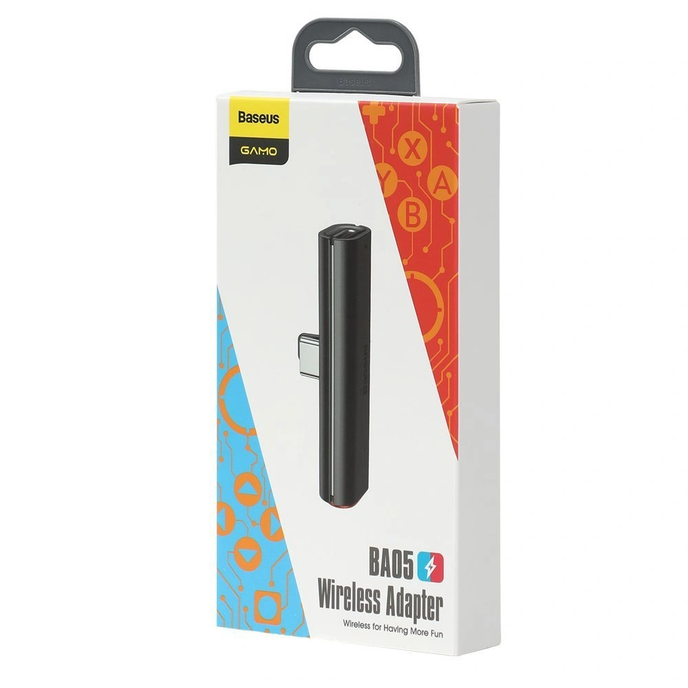 Hurtownia GSM - Bluetooth-Transmitter Baseus GAMO BA05 USB-C Nintendo Switch schwarz - BSU4167 - {ean13} - Hurt