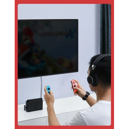 Transmiter Bluetooth Baseus GAMO BA05 USB-C Nintendo Switch czarny