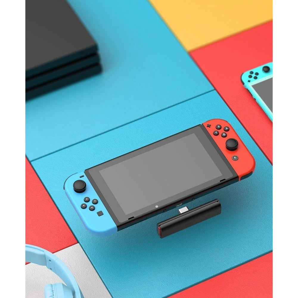 Hurtownia GSM - Bluetooth adó Baseus GAMO BA05 USB-C Nintendo Switch fekete - BSU4167 - {ean13} - Hurt