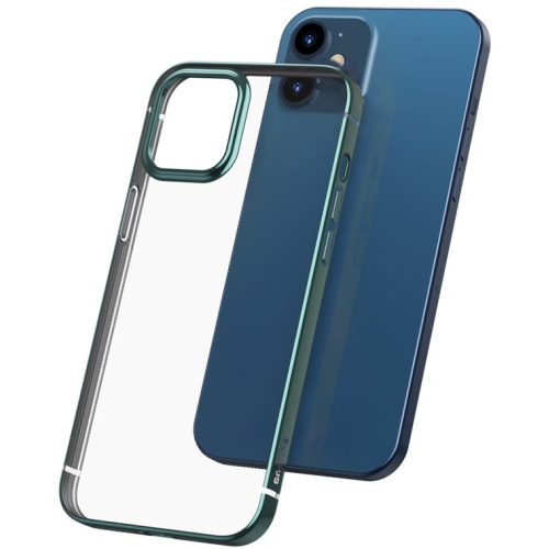 Baseus Distributor - 6953156228252 - BSU4168 - Baseus Shining Case Apple iPhone 12 mini dark green - B2B homescreen