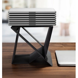 Wholesale Baseus SUZB-A01 Ultra High Folding Laptop Stand black - BSU4169 - {ean13} - Hurt
