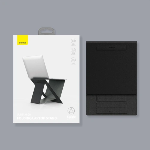 Podstawka pod laptopa Baseus do 16 cali z regulowaną wysokością czarny