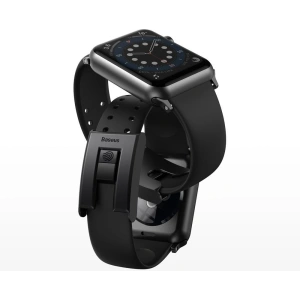 Hurtownia GSM - Pasek Baseus Slip-Thru Apple Watch 4/5/6/7/SE/8/9/10 40/41/42mm negru - BSU4170 - {ean13} - Hurt