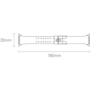 Hurtownia GSM - Pasek Baseus Slip-Thru Apple Watch 4/5/6/7/SE/8/9/10 40/41/42mm czarny - BSU4170 - {ean13} - Hurt