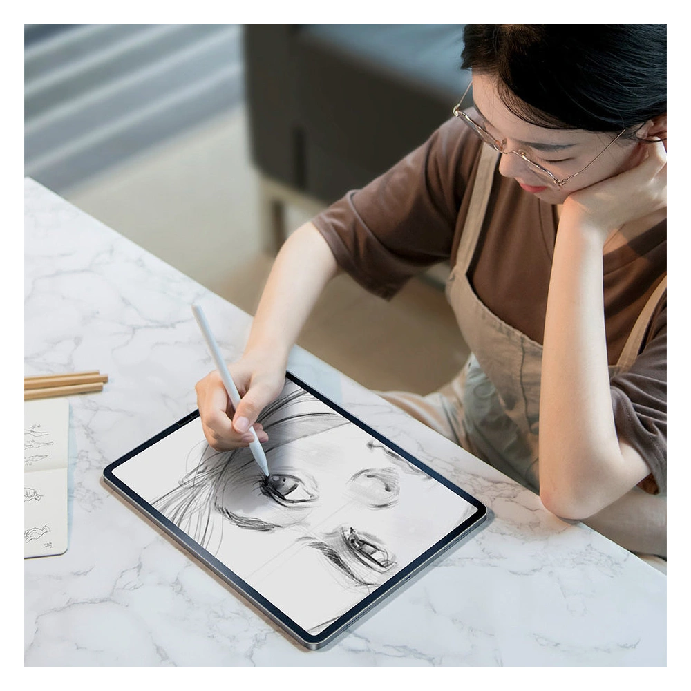 Hurtownia GSM - Matt képernyőfólia 0.15mm Baseus Papírszerű Apple iPad mini 2021 (6. generáció) / iPad mini 8.3" 2024 7gen - BSU4171 - {ean13} - Hurt