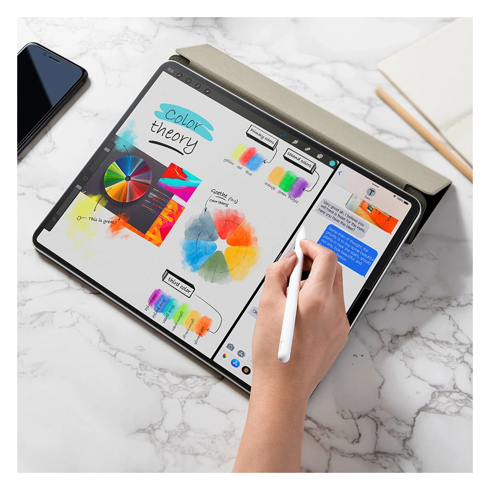 Hurtownia GSM - Matowa folia na ekran 0.15mm Baseus Paper-like Apple iPad mini 2021 (6. generacji) / iPad mini 8.3" 2024 (7. generacji) - BSU4171 - {ean13} - Hurt