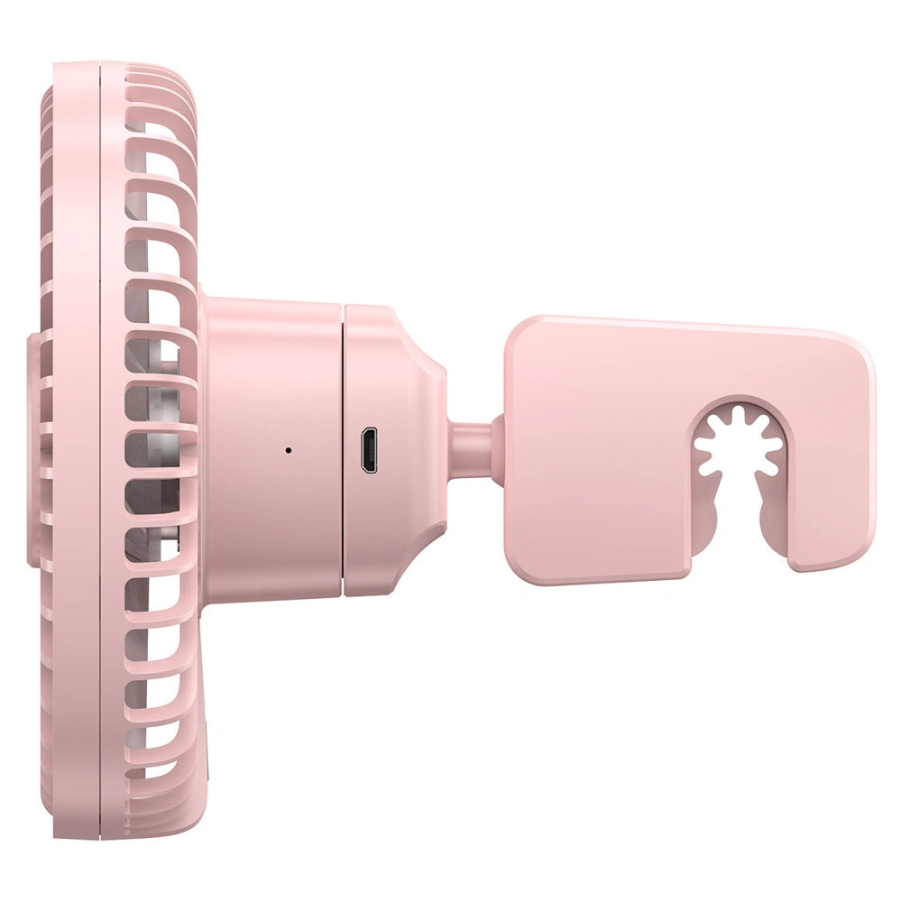 Hurtownia GSM - Ventilator magnetic pentru tetieră Baseus pentru bancheta din spate roz - BSU4172 - {ean13} - Hurt