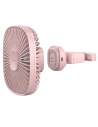 Hurtownia GSM - Ventilator magnetic pentru tetieră Baseus pentru bancheta din spate roz - BSU4172 - {ean13} - Hurt
