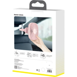 Hurtownia GSM - Ventilator magnetic pentru tetieră Baseus pentru bancheta din spate roz - BSU4172 - {ean13} - Hurt