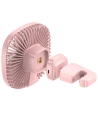 Hurtownia GSM - Ventilator magnetic pentru tetieră Baseus pentru bancheta din spate roz - BSU4172 - {ean13} - Hurt