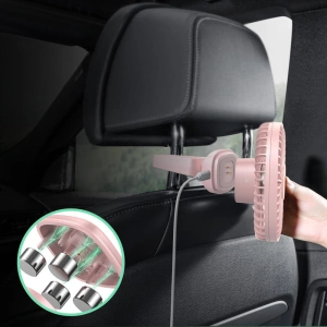 Wholesale Car fan Baseus Natural Wind pink - BSU4172 - {ean13} - Hurt