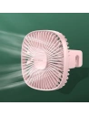Hurtownia GSM - Ventilator magnetic pentru tetieră Baseus pentru bancheta din spate roz - BSU4172 - {ean13} - Hurt