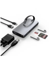 Hurtownia GSM - Adapter Satechi Multiport Adapter USB-C (USB-C, 2x USB-A, HDMI, VGA, Ethernet, czytnik kart) (silver) - STH44 - {ean13} - Hurt