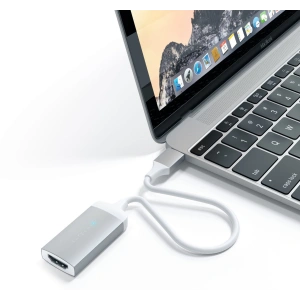 Hurtownia GSM - Adapter Satechi Alumínium Adapter USB-C/4K HDMI (ezüst) - STH45 - {ean13} - Hurt