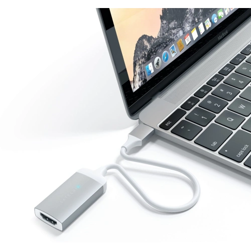 Adapter Satechi Aluminium Adapter USB-C/4K HDMI (silver)