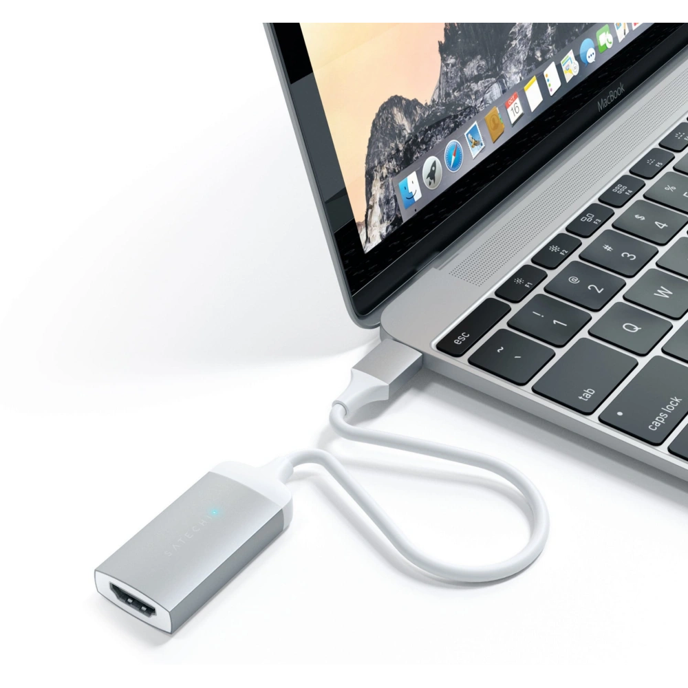 Hurtownia GSM - Adapter Satechi Alumínium Adapter USB-C/4K HDMI (ezüst) - STH45 - {ean13} - Hurt