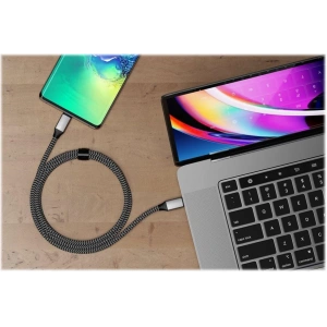 Hurtownia GSM - Kábel Satechi USB-C/USB-C 100W 2m (űr szürke) - STH46 - {ean13} - Hurt