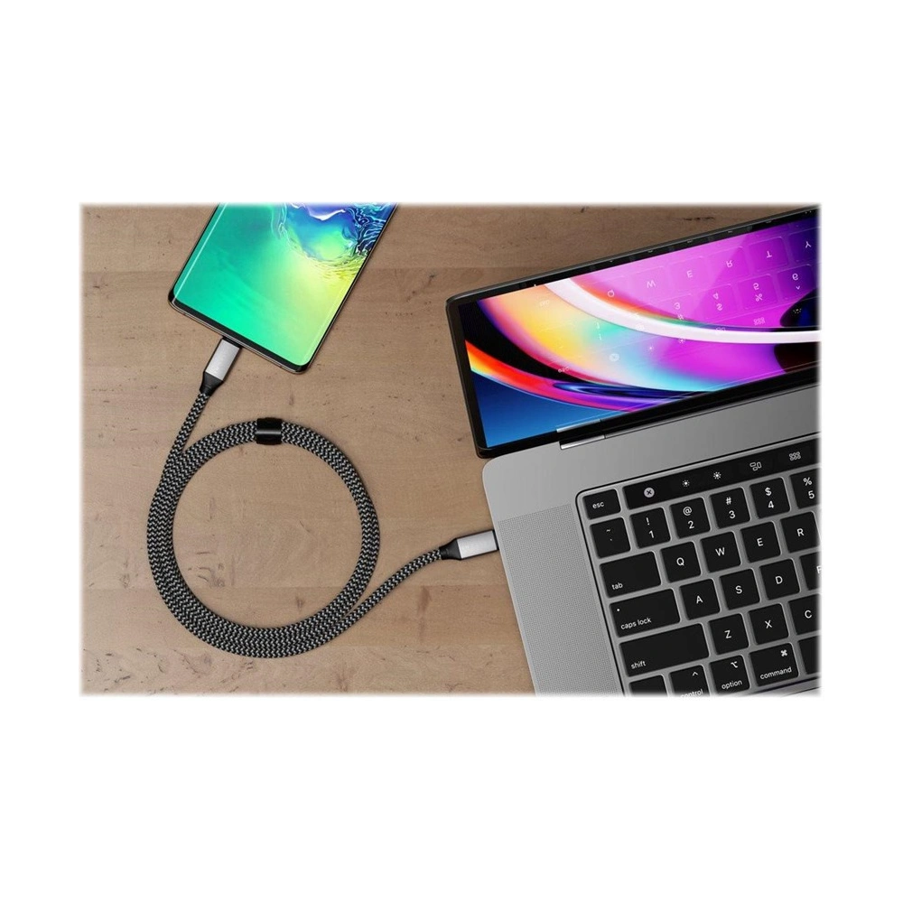Hurtownia GSM - Cablu Satechi USB-C/USB-C 100W 2m (space gray) - STH46 - {ean13} - Hurt