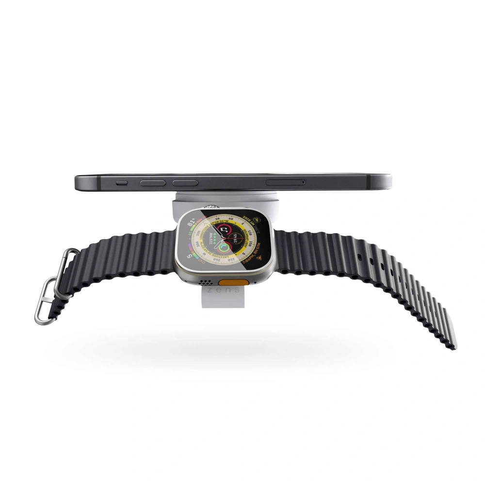 Hurtownia GSM - Bezdrátová nabíječka ZENS Travel 2w1 MagSafe, Apple Watch - ZENS12 - {ean13} - Hurt