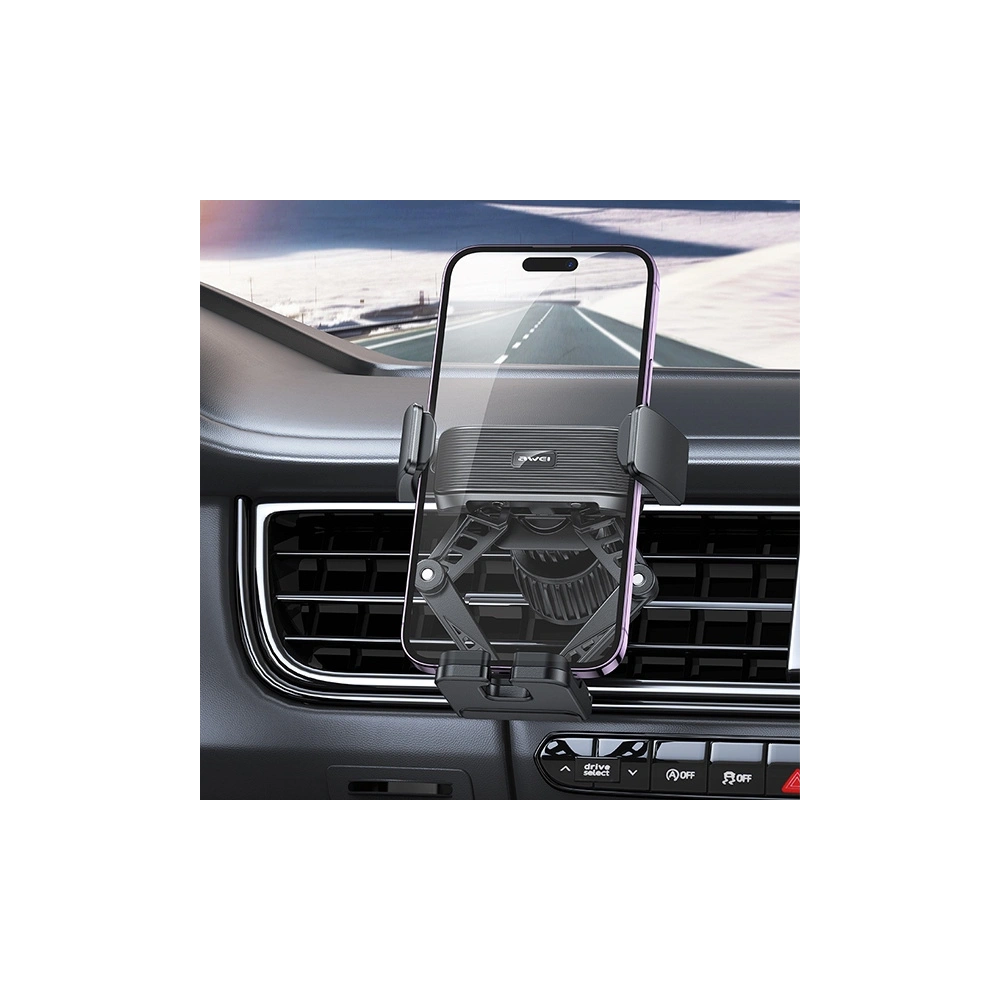 Hurtownia GSM - Auto Halter AWEI X39 für Lüftungsgitter schwarz/black - AWEI142 - {ean13} - Hurt