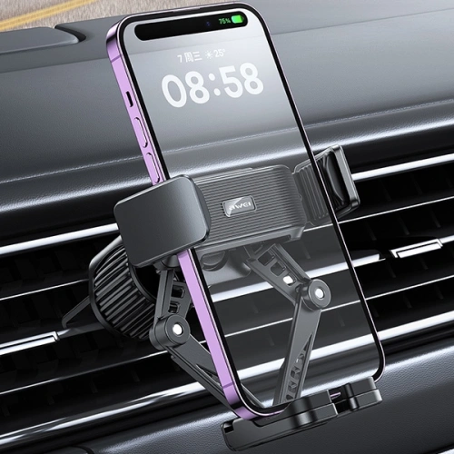 Uchwyt samochodowy AWEI X39 do kratki wentylacyjnej czarny/black