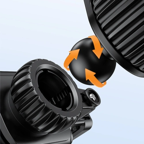 Uchwyt samochodowy AWEI X39 do kratki wentylacyjnej czarny/black