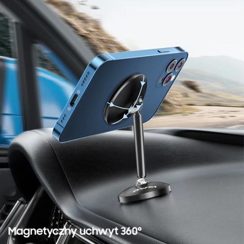 Uchwyt samochodowy AWEI X22 na kokpit czarny/black