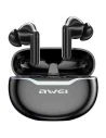 Wholesale AWEI T50 TWS Earphones Bluetooth 5.3 ENC + docking station black - AWEI145 - {ean13} - Hurt