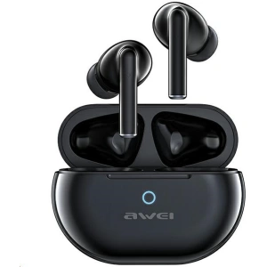 Wholesale AWEI T61 TWS Earphones Bluetooth 5.3 + docking station black - AWEI146 - {ean13} - Hurt