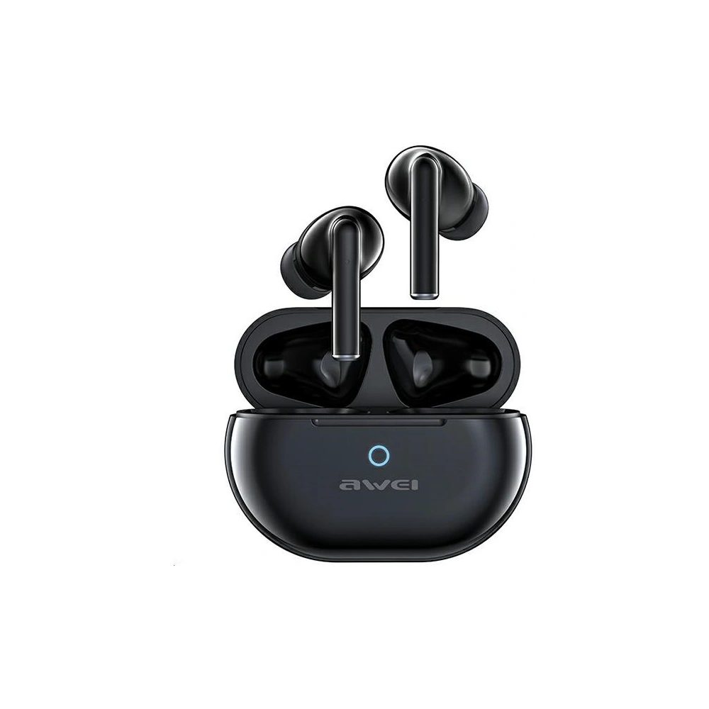 Hurtownia GSM - Sluchátka TWS AWEI T61 Bluetooth 5.3 + dokovací stanice černá/black - AWEI146 - {ean13} - Hurt