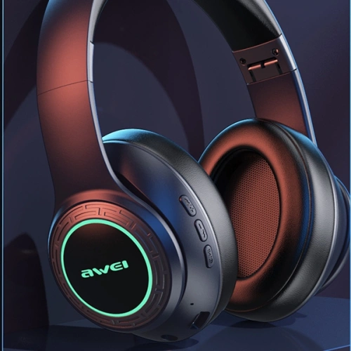 Słuchawki nauszne AWEI Bluetooth A300BL czarny/black