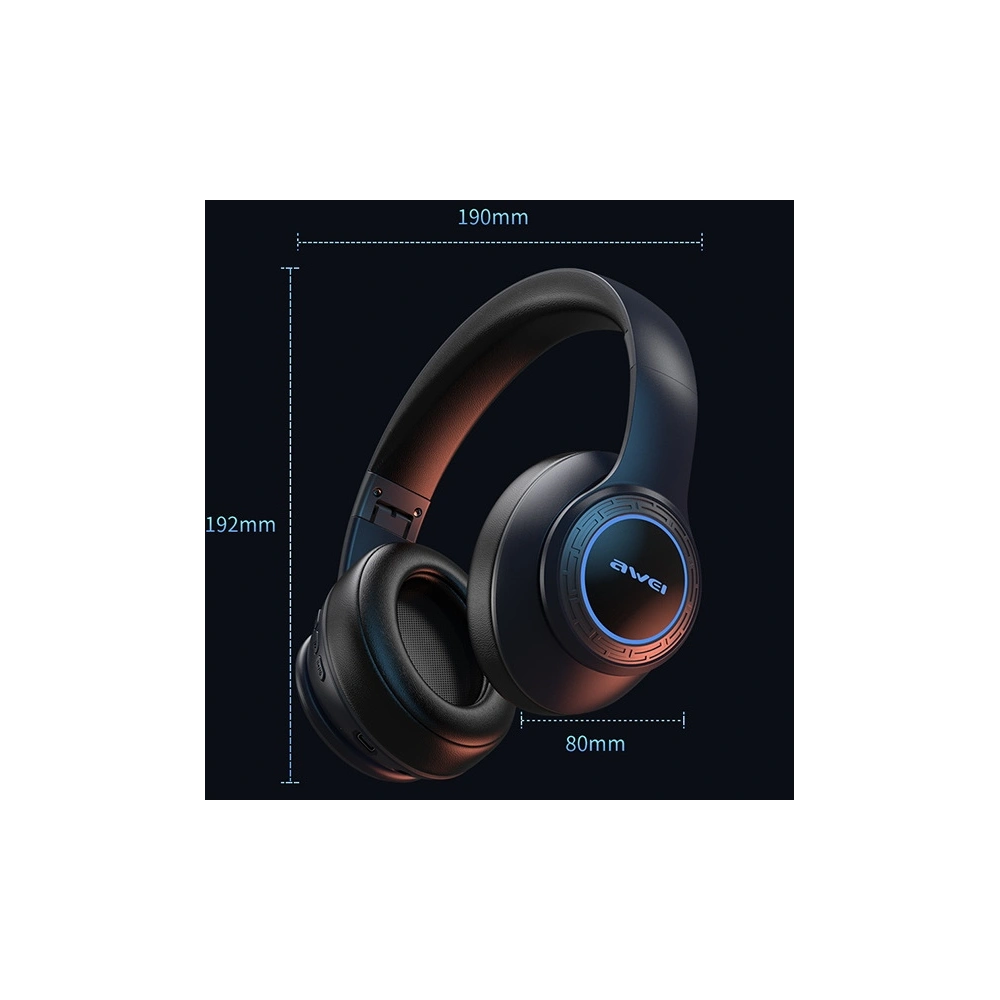 Hurtownia GSM - Náhlavní sluchátka AWEI Bluetooth A300BL černá/black - AWEI147 - {ean13} - Hurt