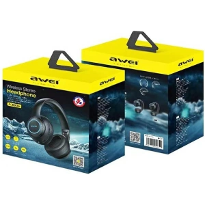 Hurtownia GSM - Náhlavní sluchátka AWEI Bluetooth A300BL černá/black - AWEI147 - {ean13} - Hurt