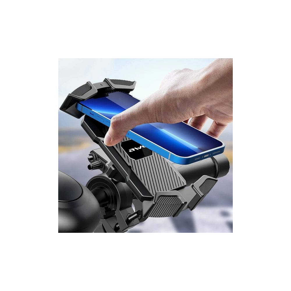 Hurtownia GSM - Suport bicicletă AWEI X47 pentru cadru negru/black - AWEI149 - {ean13} - Hurt