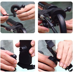Hurtownia GSM - Fahrradhalter AWEI X47 für Rahmen schwarz/black - AWEI149 - {ean13} - Hurt