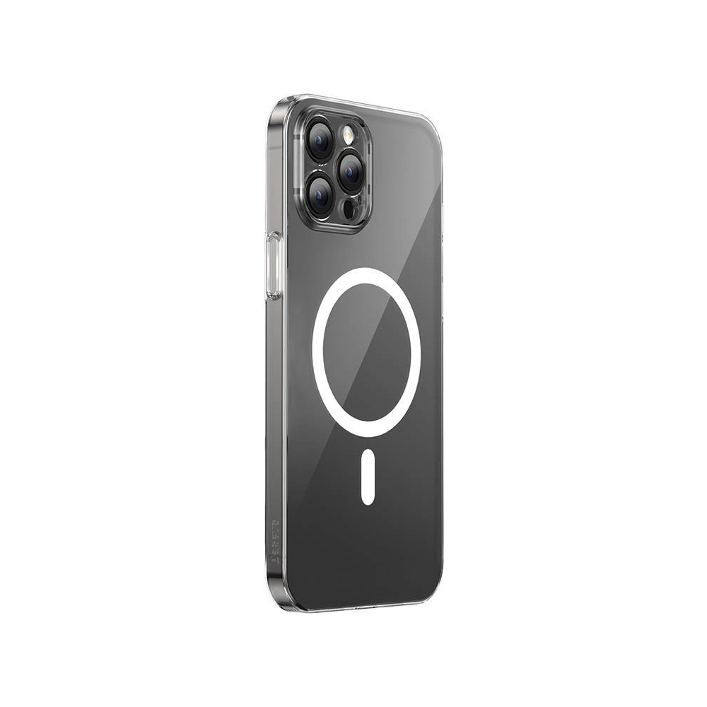 Hurtownia GSM - Etui Baseus Magnetic Crystal Clear Apple iPhone 12 Pro (průhledné) + tvrzené sklo + čisticí sada - BSU4174 - {ean13} - Hurt