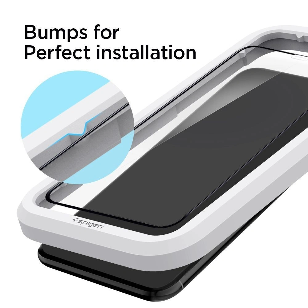 Hurtownia GSM - Szkło hartowane Spigen GLAS.tR AlignMaster Apple iPhone 11 Black - SPN896BLK - {ean13} - Hurt